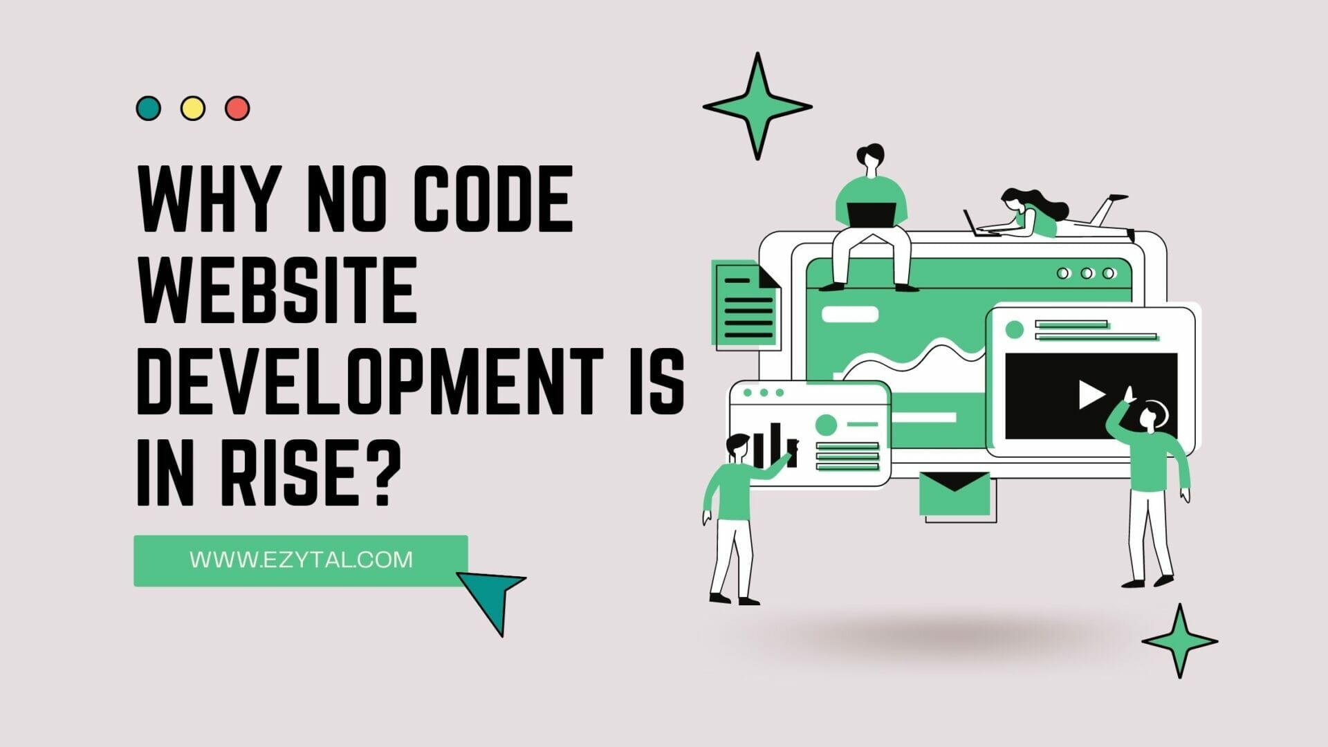 Why no code website development and mobile app development is in rise? 10 points  